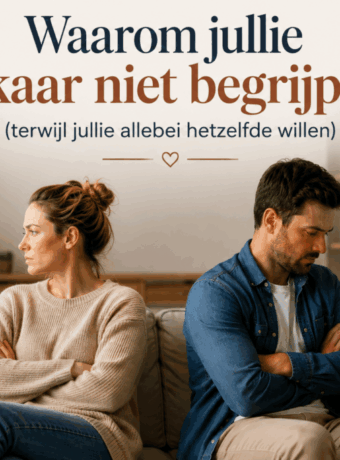 Waarom jullie elkaar niet begrijpen.